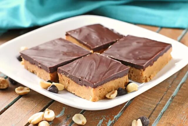 Dark Chocolate Peanut Butter Bars Recipe