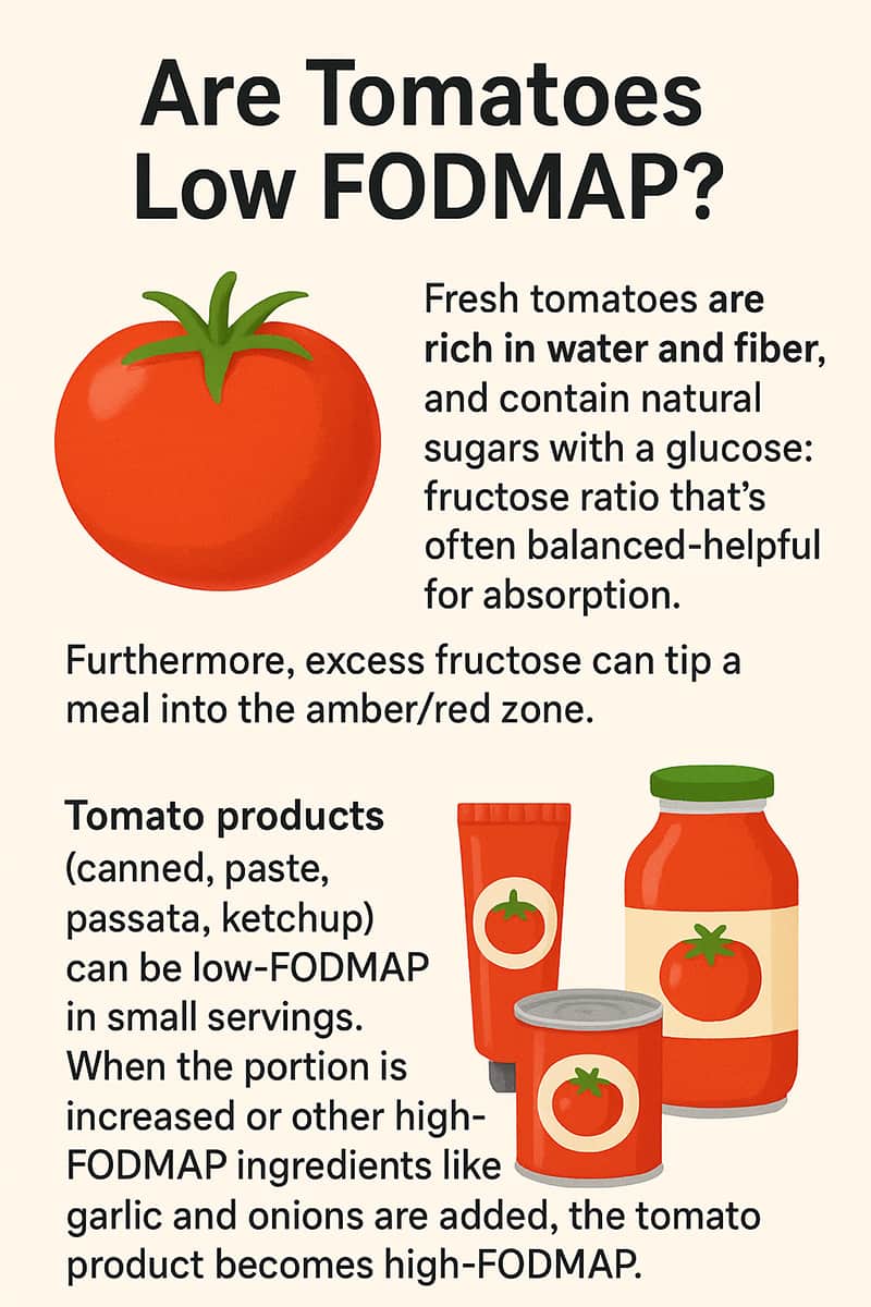 Why do Tomatoes Confuse So Many People on a Low FODMAP Diet